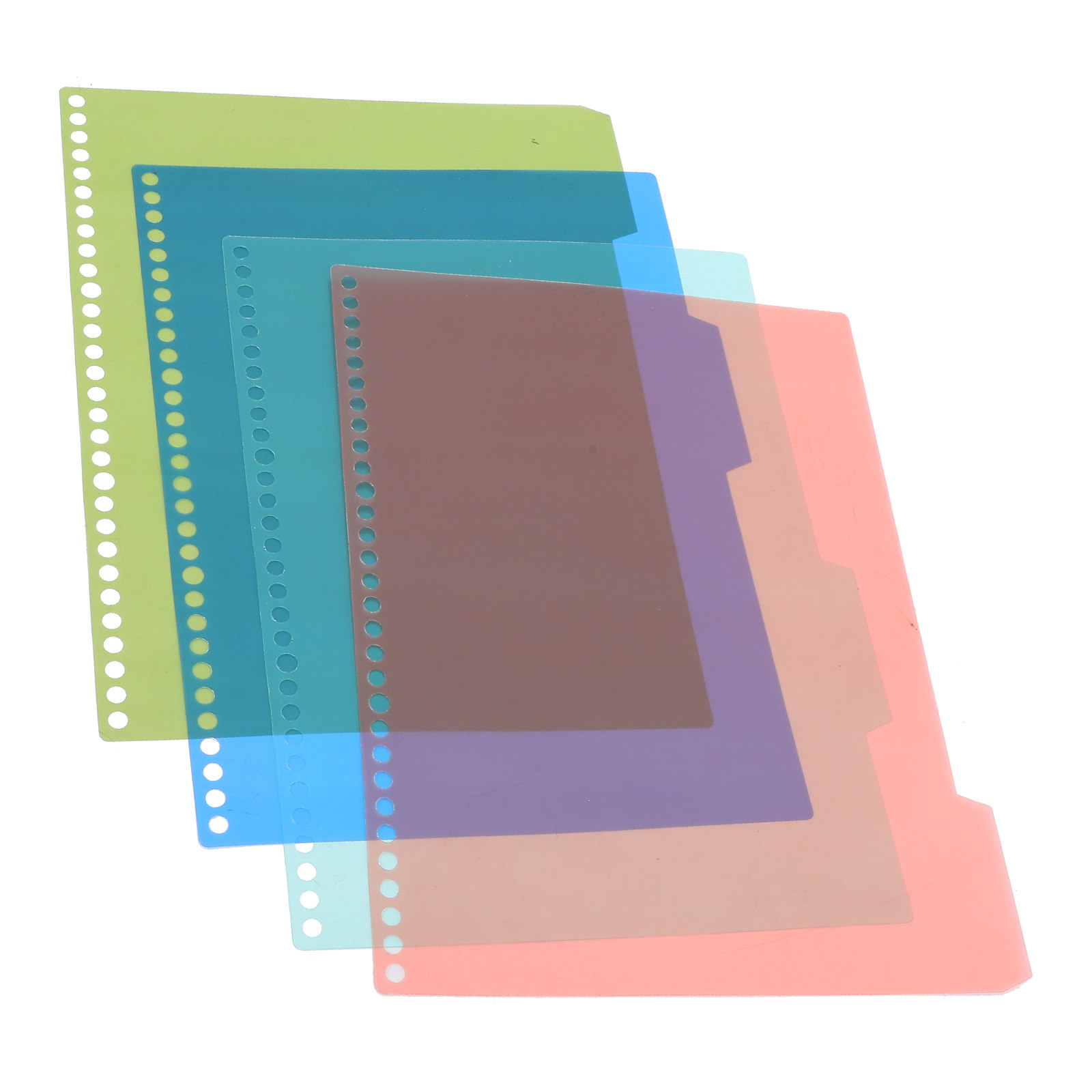 Tab Divider A4 - 4 Takım, A4 boyutundaki defterler, okul,
