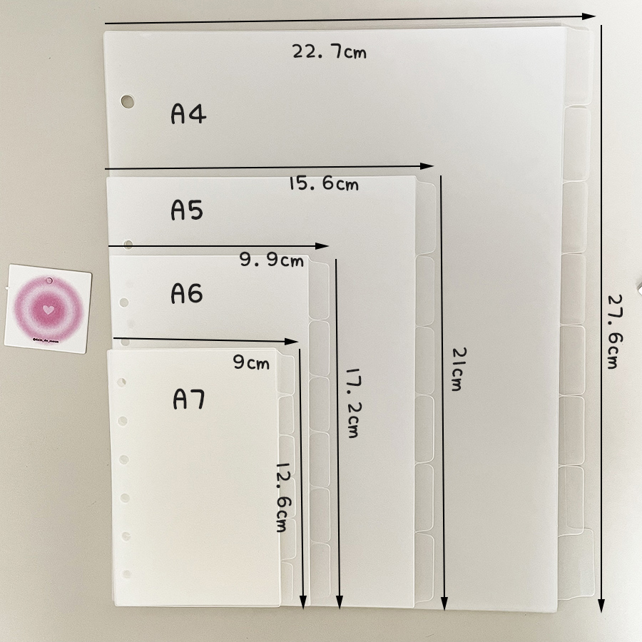 Binder A4 Lever - A4/A5/A6/A7 Halka Ayırıcı Sayfalar 6/8 Sayfa