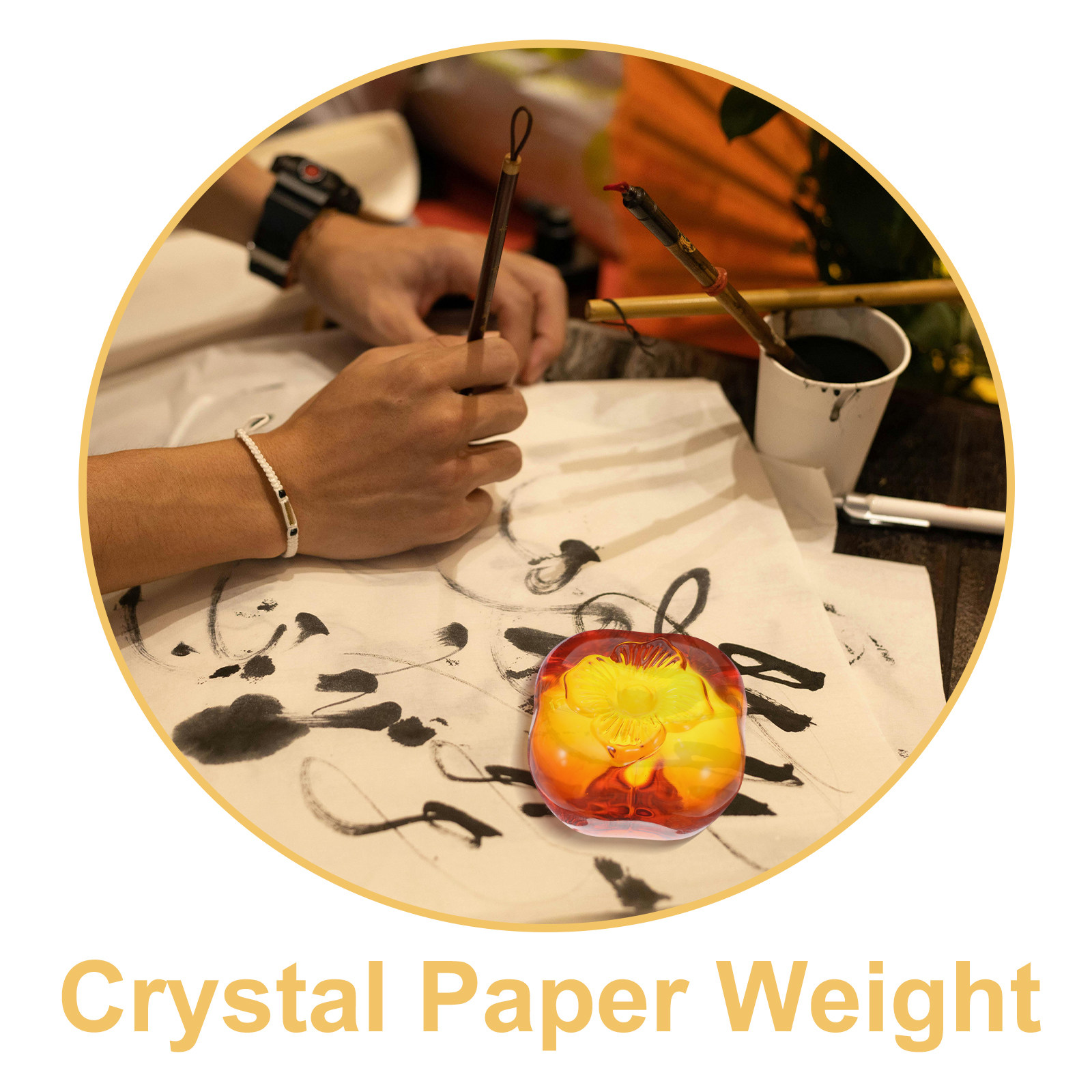 Cam Hurma Şeklinde Kağıt Ağırl - Book Weight Glass incelemesi ve fiyatı
