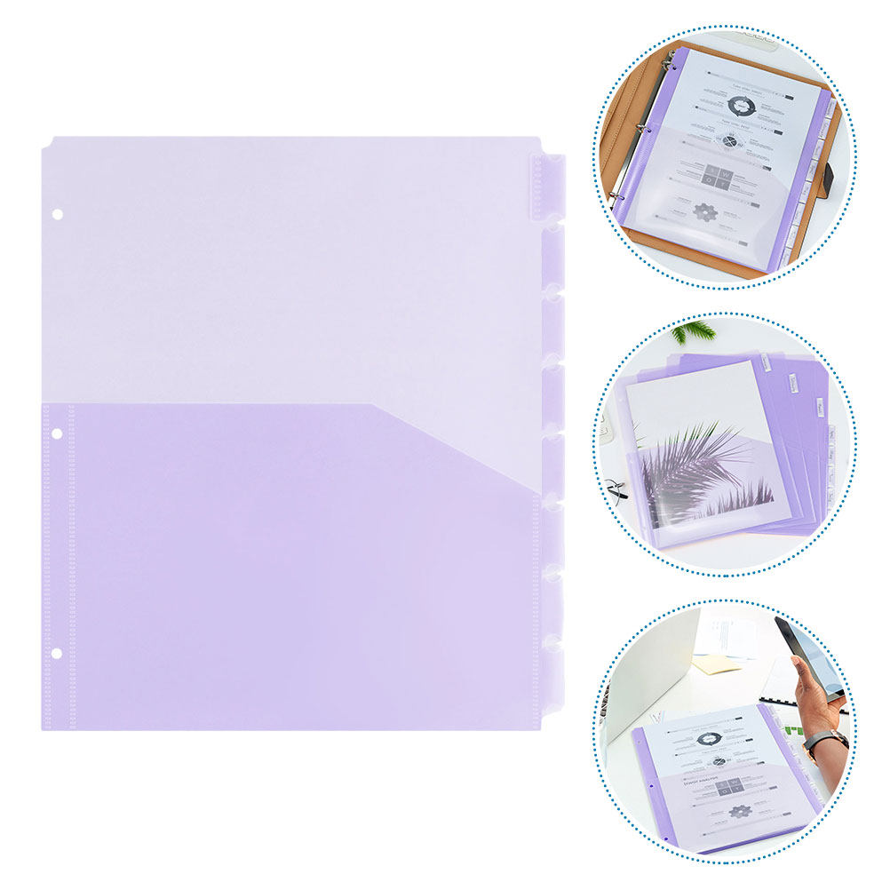 2 Takım A4 PP Plastik Cepli Do - Tab Divider A4 incelemesi ve fiyatı