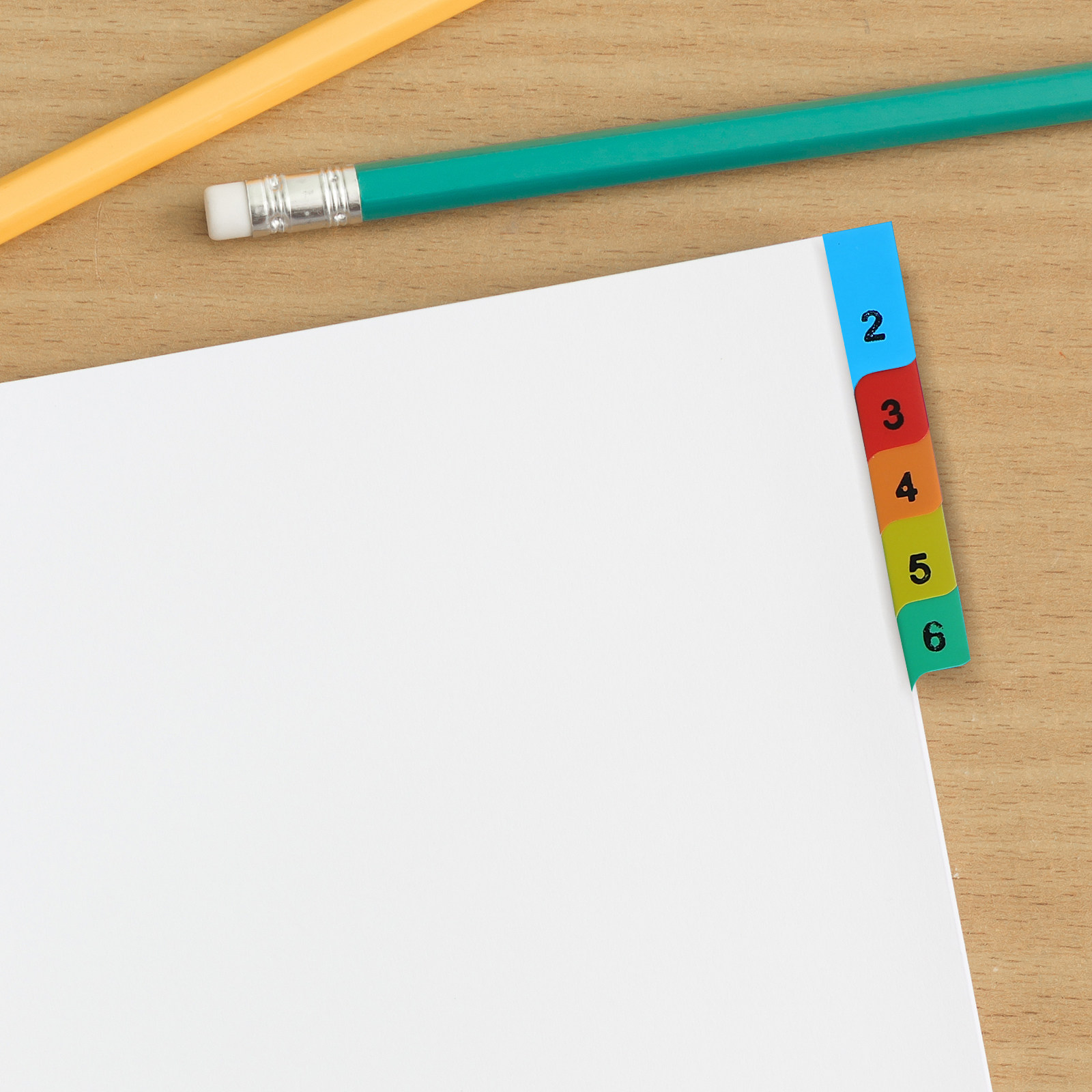 20 Sayfa A4 Boyutunda Renk Kod - Tab Divider A4 incelemesi ve fiyatı